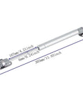 Heavy Duty 12 Inch Gas Strut Cabinet Lift Support Set Of 2 With Soft Close Lids Buffer And Telescopic Door Gas Spring, 303mm length.