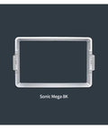 Solid Replacement Resin Vat Tank Designed For Sonic Mega 8K And Mini 8K Printers, showing rugged frame and tight seal design.