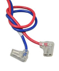 Replacement Control Module For MX125 Razor Dirt Bike Versions 1 Through 5 Easy Plug And Play Upgrade Quick Swap For Faster Rides Verify Your Version Before Ordering By Checking The Product ID Codes 7th And 8th Digits. red and blue wired connector harness for MX125 control module