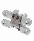 180 Degree Zinc Alloy Invisible Folding Door Hinges For Cabinets And Sliding Doors Rustproof Stainless Steel Cross Hidden Hinges