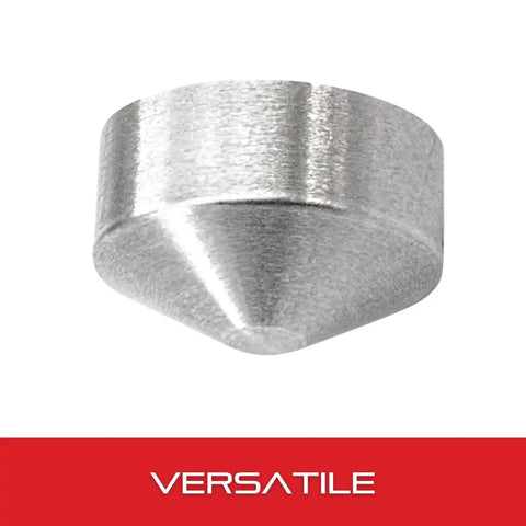 End Cap For 823 Inside Micrometer Head Replacement Part Built Tough Durable And Reliable Micrometer Accessory Easy Install Perfect Fit High Compatibility PT07348 metal view
