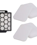 HEPA Filter And Foam Filter Set For Navigator Upright Vacuum NV150 NV251 NV255 And Zero M ZU62 ZU62C ZU60 Replacement Part