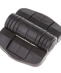 Position Control Butt Hinge For Cabinet Doors Marine Nylon Construction With Stainless Tube Black Finish 150 Degree Opening