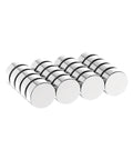 16 Pack Half Inch Neodymium Disc Magnets N52 Rare Earth, Rust Resistant 3 Layer Nickel Copper Nickel Coating, Super Strong Magnets