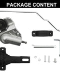 Package contents of Electric Drill Plate Cutter Attachment For Sheet Metal Nibbling And Plate Cutting Pro Grade Heavy Duty Metal Nibbler