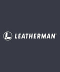 Leatherman logo on dark background representing the brand for Interchangeable Bit Holder Kit For One Quarter Inch And Standard Hex Bits With Torx And Phillips, Includes Double Sided Steel Bits, Hex Keys, And More For DIY, Home Improvement, And Everyday Handyman Projects.