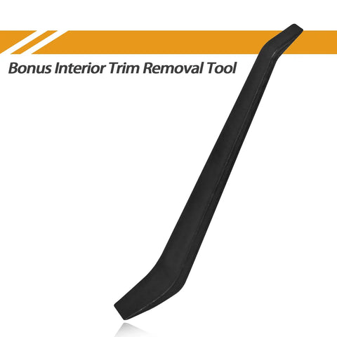BMW 120Pcs Door Panel Clips Trim Retainer Kit with bonus trim removal tool for easy install on 3, 5, 7 Series E36 E39 X5 X6.