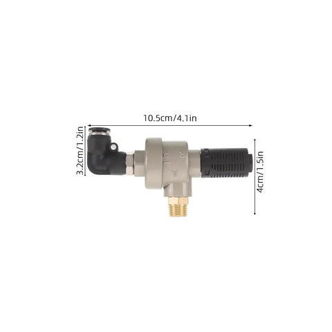 Universal Quick Release Tire Changer Valve Bead Breaker Exhaust For High Pressure Pneumatic Tire Machines Rapid Exhaust And Easy Replacement Wide Compatibility For Auto Shops And Commercial Tire Service, 10.5cm long