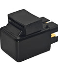Fuel Pump Fan Off Relay Replacement For Bandit GSXR Katana V-Strom Models 38740-24X50 And 38740-39A00 Direct OEM-Style Replacement Reliable Electrical Relay To Keep Your Fuel System Stable Across Popular Sportbikes. Black plastic motorcycle relay, close-up view