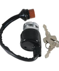 Replacement ignition switch key lock kit for Honda CL175 CB350 CL350, black metal with keys, part 35010-300-003