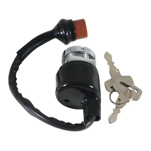 Replacement ignition switch key lock kit for Honda CL175 CB350 CL350, black metal with keys, part 35010-300-003