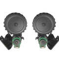 Beefed-Up Heavy-Duty Robot Vacuum Drive Wheel Assembly With Motor For ABIR X5 X6 X8 S6, dual wheel assembly, top view