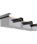 Updated 2 Set Overhead Garage Storage Rack Heavy Duty 13 Gauge Ceiling Bin Organizer for Tote Containers Includes Drill Bit Black