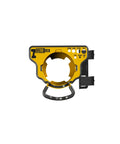 Grab And Go Drill Dock Organizer For Cordless Drills And Drivers With Universal Fit, Fixed Mount Or Side Clip, Yellow Front View