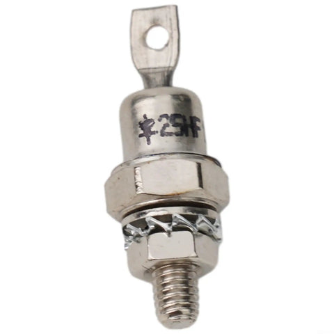 High Performance Stud Mount Diode 1200V for Welding Machine Power Supply Converter and Motor Control with mounting stud and nut.