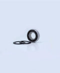 Premium R20 Hybrid Ceramic Bearing 1.25 Inch Bore Sealed Deep Groove with black seals for high speed motor use.
