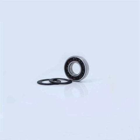 Premium R20 Hybrid Ceramic Bearing 1.25 Inch Bore Sealed Deep Groove with black seals for high speed motor use.