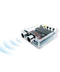 Ultrasonic Distance Measuring Soldering Practice Kit With Adjustable Alarm, beginner-friendly DIY soldering kit with components visible