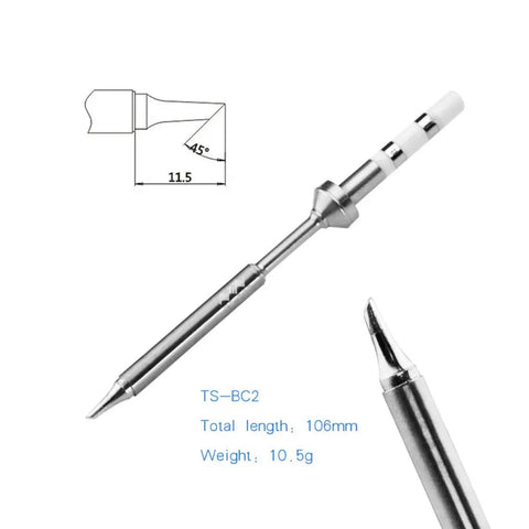 TS101 Soldering Pen Upgraded From TS100 Dual Power 65W DC And 45W PD Smart Mini Portable Soldering Iron Station Kit With BC2 Tip