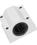 Aluminum Alloy SCS25UU Linear Slide Block For Precision Motion Systems Anodized Finish High Speed Workhorse Guide With Dust Seal Low Wear Durable Linear Motion Component For CNC Machines And Automation, 25mm bore