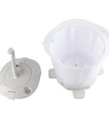Hand Crank Washing Machine Delivers 1200 RPM Spin To Knock Moisture Fast with removable crank and sturdy plastic tub.