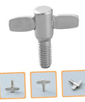 10 Piece Drum Kit Top Screw Fastener Set Durable Aluminum Drum Bolts For Secure Cymbal Attachment And Easy Install