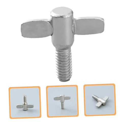 10 Piece Drum Kit Top Screw Fastener Set Durable Aluminum Drum Bolts For Secure Cymbal Attachment And Easy Install