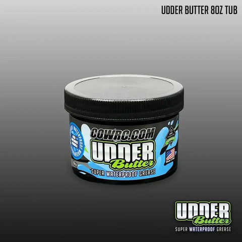 Jar of Udder Butter High Performance RC Grease Waterproof Anti Wear Lube For Gears Axles Bearings Seals Differentials And Transmissions 8oz