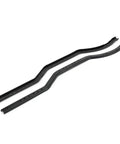 Beefy Metal RC Crawler Chassis Frame For SCX10 I II 90046 90047 2 Pack Black Side Frame Upgrade Rock Solid Heavy Duty Construction