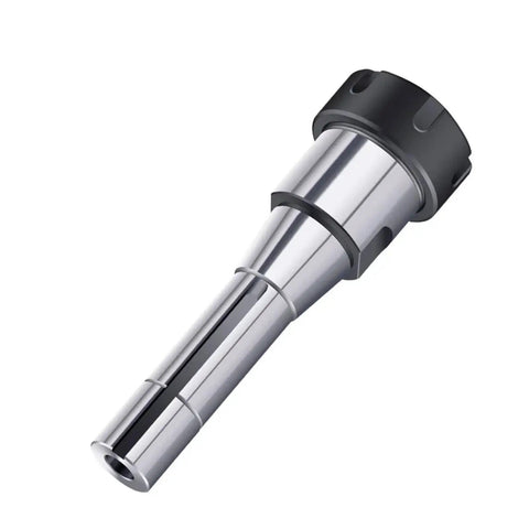 Durable R8 Er Tool Handle With Secure Grip For Milling Machine Parts And Lathe Chuck In Size Options Like Er16, Er20, Er25, Or Er32, polished spring steel.