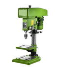 Heavy Duty Manual Tapping Rig Serving Hard Core Stability And No Fuss Depth Tweaks For Smooth Industrial Grade 220V Or 380V Bench Drilling Tasks With Corrosion Resistant Floor Mount For Serious Shop Workers, green metal design with dual platforms.