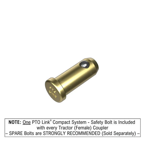 Compact PTO Quick Connect Duo Bundle safety bolt