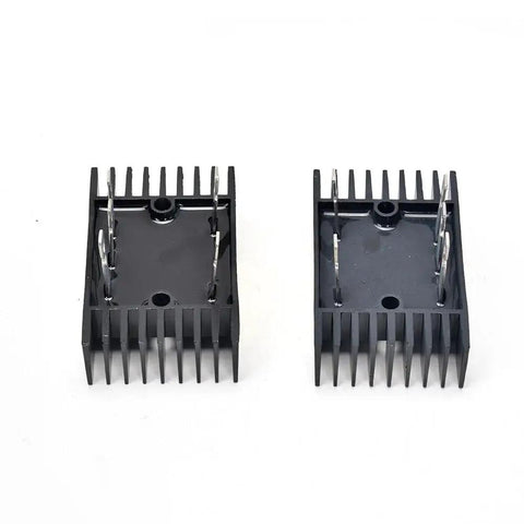 Three-Phase Rectifier for Diesel Generator Sets, 60A Rectifier Bridge, Plug-and-Play DC Power Supply Upgrade for Industrial Backup, Heavy-Duty Performance for Onsite Generators black heat-sink module