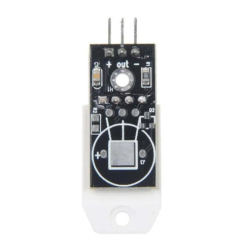 Front view of Two Pack DHT22 AM2302 Digital Temperature And Humidity Sensor Module for Arduino projects with screw hole visible