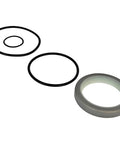 Heavy Duty Hydraulic Cylinder Seal Kit For Bush Hog Front End Loader M300 And Two And A Quarter Inch Cylinder With One And A Half Inch Rod Fits 2426QT 2427QT 2446QT 2447QT Mid Mount Loader Rebuild Kit hydraulic seals shown