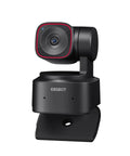 Badass 4k Streaming Webcam For Pc Gaming Featuring Smart Ai Auto Tracking And Rock Solid PTZ Motion Control front view with red outline.