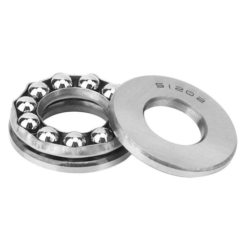 Heavy Duty High Precision Ball Thrust Bearing Set For Machinery Manufacturing And Maintenance, Steel Construction, 5 Pieces