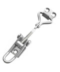 304 Stainless Steel Adjustable Draw Latch For Marine Storage Boxes And Industrial Grade Enclosures Lock It Down Tension 7.6 X 1.2 Inches