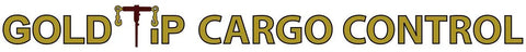 Gold Tip Cargo Control logo with maroon and yellow text, showcasing expertise in cargo management and hauling solutions.