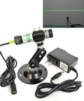 532nm Green Laser Line Module Projector For Halloween Lighting Effects Haunt House Setup Swamp Pond Portal Vibe; includes power adapter