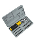 Ready To Bust Knuckles On Car Repairs Rock This 41 Piece Mini Socket Wrench Set With A Reversible Ratchet And Non Slip Handles.