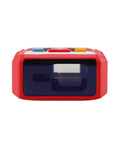 Side view of Built Different Green Laser Distance Meter Kicks Up To 70 Meters showcasing the laser window and buttons.