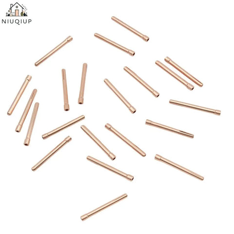 3 By 32 TIG Collet Kit 20 Pcs Copper Collet Tips And Bodies For WP17 WP18 WP26 Torches Universal For Lincoln PTA 17 18 26
