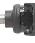 Shop Beast 1 Inch Air Impact Wrench with 6 Inch extension anvil, black and red metal body, designed for tough jobs, 1920 ft lb torque.