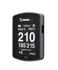 Handheld Golf GPS Rangefinder With Integrated Magnets, Auto Course Recognition, and 38,000 Course Maps, side view display