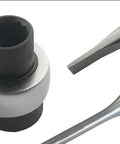 Chainsaw Maintenance Tool With Dual 13 Mm And 19 Mm T Bar Wrench Groove Cleaner Tip For Clearing Bar Grooves Universal Fit