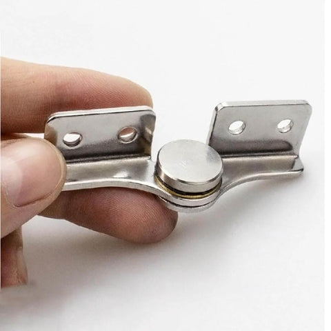 Stainless Steel Shaft Hinge Set For Folding Tables Windows Doors Wardrobes Cabinets And Boxes With Smooth Rotation Torque 2.0 Nm Durable