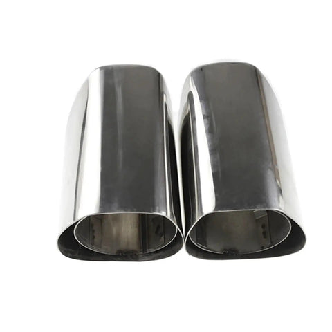 Stainless Steel Exhaust Tip For Cars, Heavy Duty Auto Exhaust Pipe Muffler Tip And Tail Pipe Cover, Protects From Sun And Rain