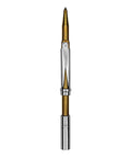 Beefy Rotating Long Wing Rockpoint Speargun Tip with Five Sixteenth Inch Threads for Tough Reefs and Big Fish