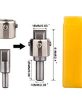 Bead Maker Drill Bit Set Pro Grade 6 To 25 Mm Carbide Ball Blade Milling Cutter Kit 24 Piece Cemented Carbide Bead Making Tools